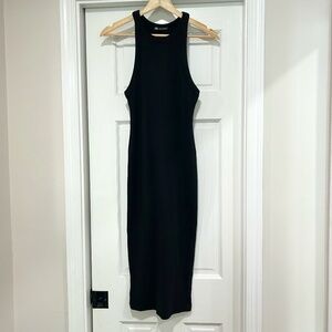 NWOT Black Zara Racerback Tank Top